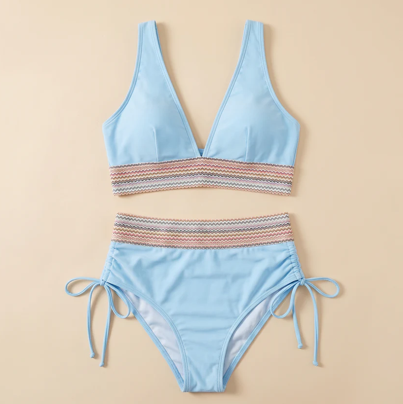 Nerina | Bikini de Cintura Alta con Push-Up