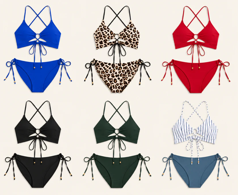 Vega | Bikini con Lazos Ajustables