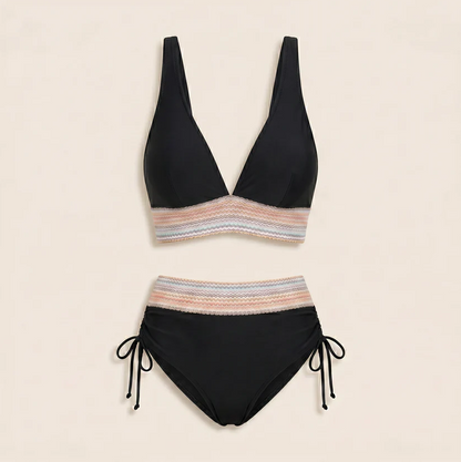 Nerina | Bikini de Cintura Alta con Push-Up