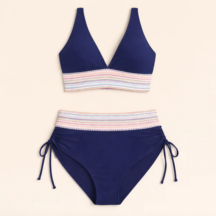 Nerina | Bikini de Cintura Alta con Push-Up