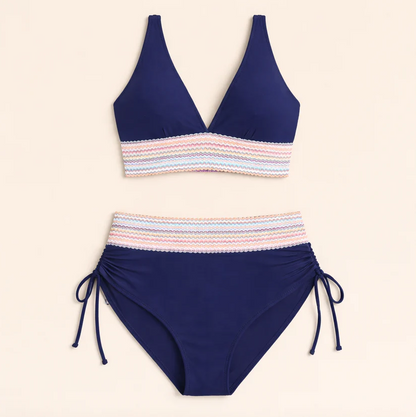 Nerina | Bikini de Cintura Alta con Push-Up