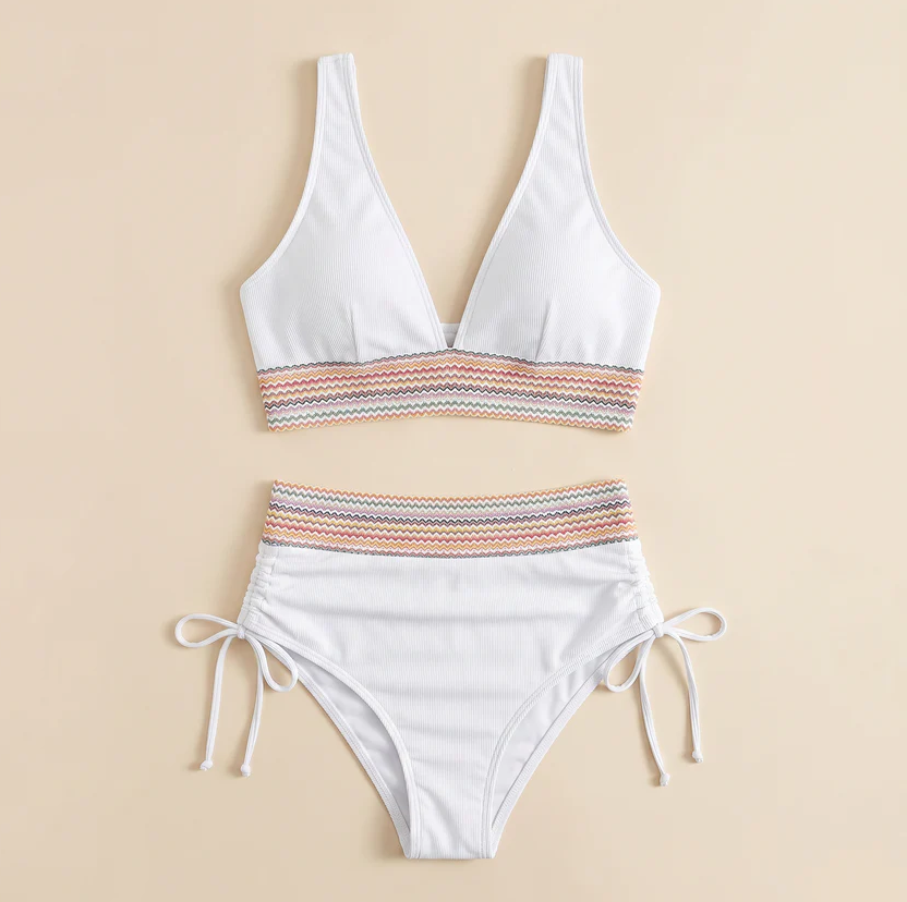 Nerina | Bikini de Cintura Alta con Push-Up