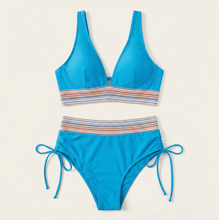Nerina | Bikini de Cintura Alta con Push-Up