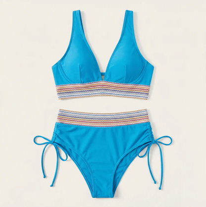 Nerina | Bikini de Cintura Alta con Push-Up