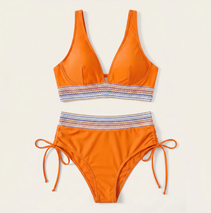 Nerina | Bikini de Cintura Alta con Push-Up