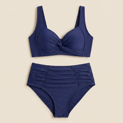 Alma | Bikini de Cintura Alta con Frunce