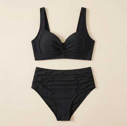 Alma | Bikini de Cintura Alta con Frunce