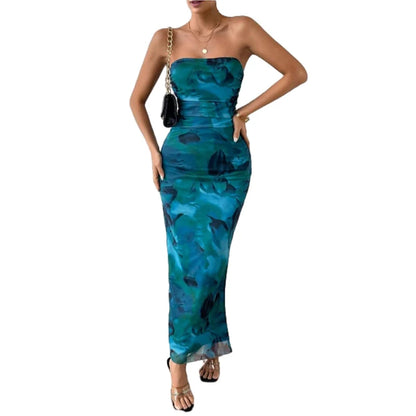Camila | Vestido Midi Asimétrico Drapeado