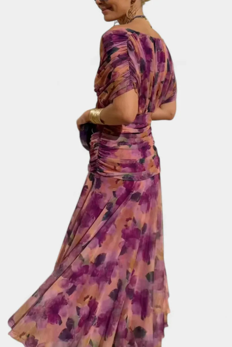 Elena | Vestido Largo Elegante con Escote en V