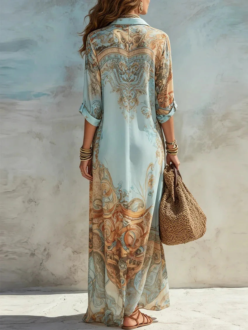 Sofía | Vestido Maxi Fluido y Elegante
