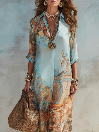 Sofía | Vestido Maxi Fluido y Elegante