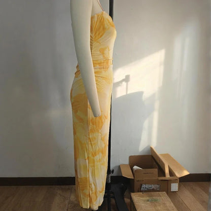 Camila | Vestido Midi Asimétrico Drapeado