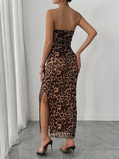 Camila | Vestido Midi Asimétrico Drapeado
