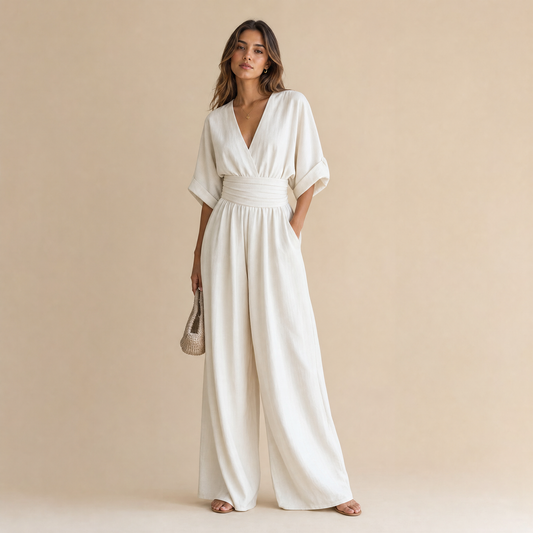 Isabel | Vestido Maxi Barroco con Escote en V
