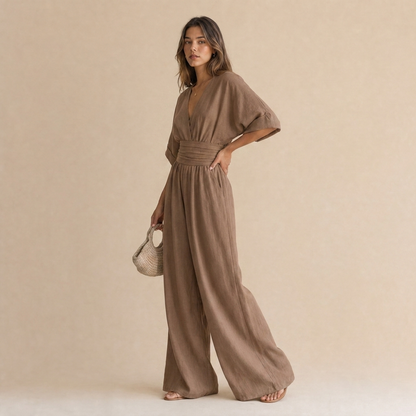 Isabel | Vestido Maxi Barroco con Escote en V