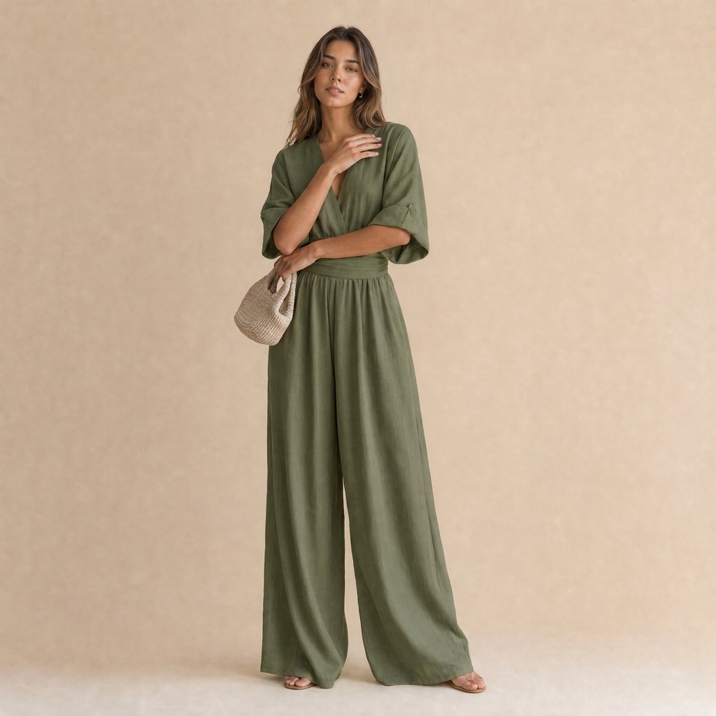 Isabel | Vestido Maxi Barroco con Escote en V
