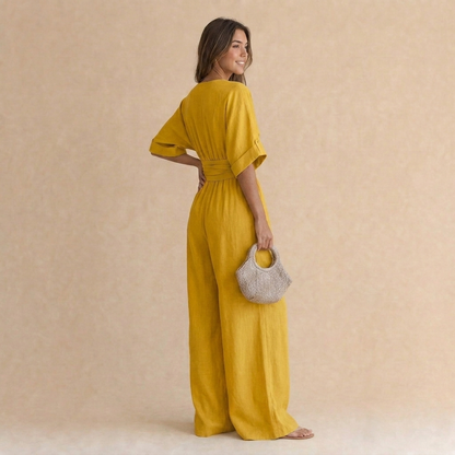Isabel | Vestido Maxi Barroco con Escote en V