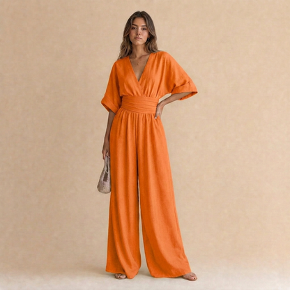 Isabel | Vestido Maxi Barroco con Escote en V