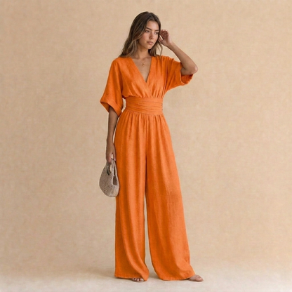 Isabel | Vestido Maxi Barroco con Escote en V