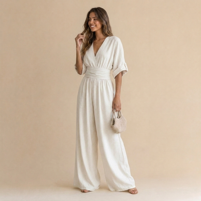 Isabel | Vestido Maxi Barroco con Escote en V
