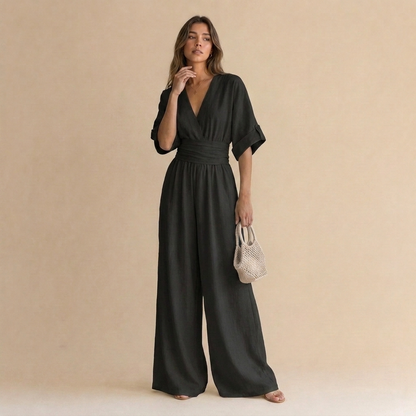 Isabel | Vestido Maxi Barroco con Escote en V