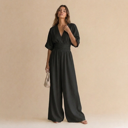 Isabel | Vestido Maxi Barroco con Escote en V
