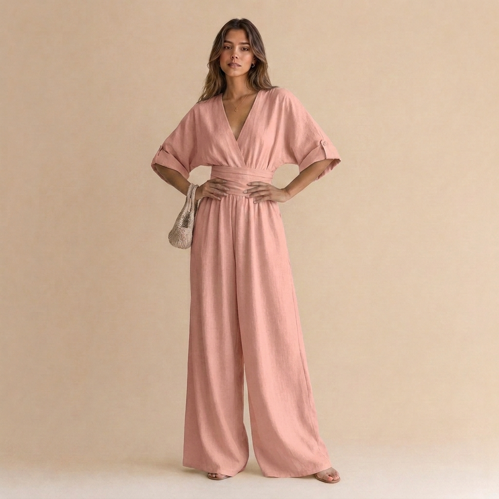 Isabel | Vestido Maxi Barroco con Escote en V