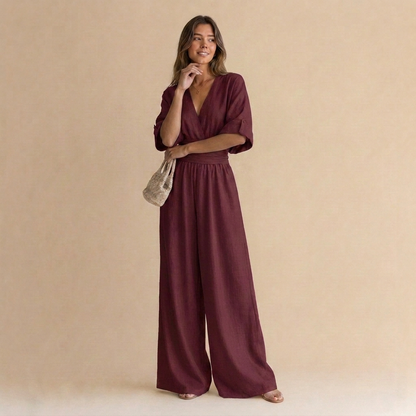 Isabel | Vestido Maxi Barroco con Escote en V