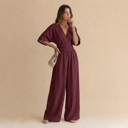 Isabel | Vestido Maxi Barroco con Escote en V