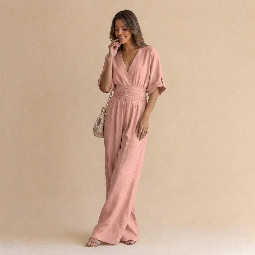 Isabel | Vestido Maxi Barroco con Escote en V