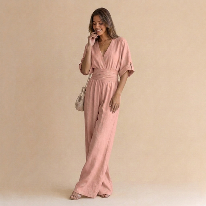 Isabel | Vestido Maxi Barroco con Escote en V