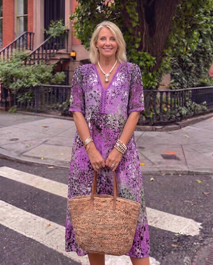 Carmen | Vestido midi vaporoso con corte favorecedor